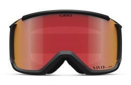 Gogle zimowe GIRO REVOLT BLACK & WHITE STAINED (Szyba lustrzana kolorowa VIVID-Carl Zeiss VIVID EMBER 19-42% S2) (NEW 2023/2024