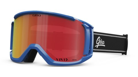 Gogle zimowe GIRO REVOLT LAKE PLACID BLUE (Szyba lustrzana kolorowa VIVID-Carl Zeiss EMBER 19-42% S2) (NEW 2023/2024)