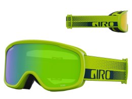 Gogle zimowe GIRO ROAM ANO LIME FLOW (szyba LODEN GREEN 26% S2 + YELLOW 77% S1) (NEW 2023/2024)
