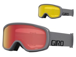 Gogle zimowe GIRO ROAM GREY WORDMARK (szyba AMBER SCARLET 19-42% S2 + YELLOW 77% S1) (NEW 2023/2024)