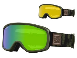 Gogle zimowe GIRO ROAM TRAIL GREEN CLODDUST (szyba LODEN GREEN 26% S2 + YELLOW 77% S1) (NEW 2023/2024)