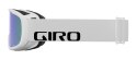 Gogle zimowe GIRO ROAM WHITE WORDMARK (szyba LODEN GREEN 26% S2 + YELLOW 77% S1) (NEW 2023/2024)