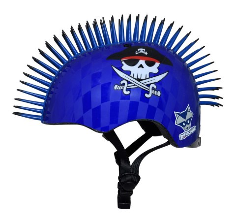 Kask dziecięcy juniorski RASKULLZ EYEPATCH PIRATE blue roz. S CHILD 5+ (50-54 cm) (NEW) Kask dziecięcy juniorski RASKULLZ EYEPATCH PIRATE blue roz. S CHILD 5+ (50-54 cm) (NEW)