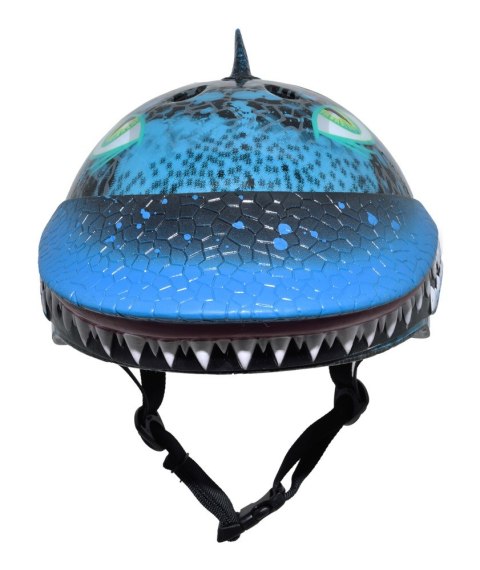 Kask dziecięcy juniorski RASKULLZ SHARK ATTAX black roz. S CHILD 5+ (50-54 cm) (NEW) Kask dziecięcy juniorski RASKULLZ SHARK ATTAX black roz. S CHILD 5+ (50-54 cm) (NEW)