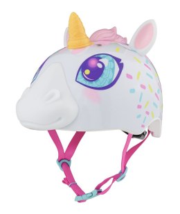Kask dziecięcy juniorski RASKULLZ SUPER UNICORNE white roz. S CHILD FS 5+ (50-54 cm) (NEW)