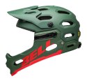 Kask full face BELL SUPER 3R MIPS matte dark green infrared roz. M (55-59 cm) (NEW).