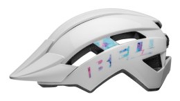 Kask juniorski BELL SIDETRACK II gloss white roz. Uniwersalny (50-57 cm) (NEW).