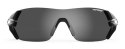 Okulary TIFOSI SLICE black white (3 szkła 15,4% Smoke, 41,4% AC Red, 95,6% Clear) (NEW)
