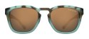 Okulary TIFOSI SMIRK POLARIZED matte blue tortoise (1 szkło Brown POLARYZACJA 16% transmisji światła) (DWZ)