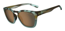 Okulary TIFOSI SMIRK matte blue tortoise (1 szkło Brown 16% transmisji światła) (NEW)