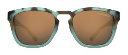 Okulary TIFOSI SMIRK matte blue tortoise (1 szkło Brown 16% transmisji światła) (NEW)