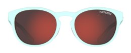 Okulary TIFOSI SVAGO satin crystal teal (1 szkło Smoke Red Mirror15% transmisja światła) (DWZ)