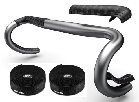 Owijka 3mm + wkładki piankowe na kierownicę SELLE ITALIA Shock absorber kit, Czarna (NEW) Owijka 3mm + wkładki piankowe na kierownicę SELLE ITALIA Shock absorber kit, Czarna (NEW)