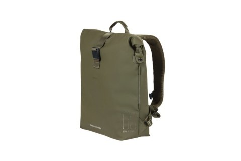Plecak/Sakwa rowerowa BASIL SOHO BACKPACK NORDLICHT17L, mocowanie na haki Hook-On System, wodoodporny poliester, oświetlenie, mo Plecak/Sakwa rowerowa BASIL SOHO BACKPACK NORDLICHT17L, mocowanie na haki Hook-On System, wodoodporny poliester, oświetlenie, mo