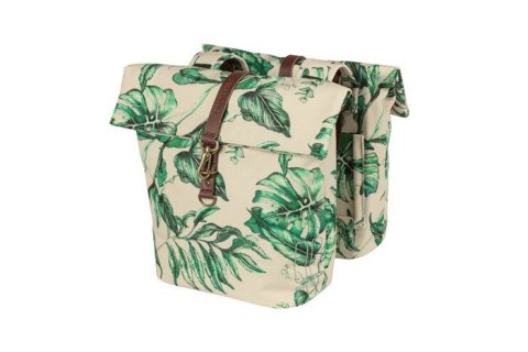 Sakwa miejska podwójna BASIL EVER-GREEN DOUBLE PANNIER BAG 28-32L, Universal Bridge System, wodoodporna sandshell beige (NEW) Sakwa miejska podwójna BASIL EVER-GREEN DOUBLE PANNIER BAG 28-32L, Universal Bridge System, wodoodporna sandshell beige (NEW)