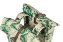 Sakwa miejska podwójna BASIL EVER-GREEN DOUBLE PANNIER BAG 28-32L, Universal Bridge System, wodoodporna sandshell beige (NEW)