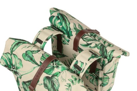 Sakwa miejska podwójna BASIL EVER-GREEN DOUBLE PANNIER BAG 28-32L, Universal Bridge System, wodoodporna sandshell beige (NEW) Sakwa miejska podwójna BASIL EVER-GREEN DOUBLE PANNIER BAG 28-32L, Universal Bridge System, wodoodporna sandshell beige (NEW)