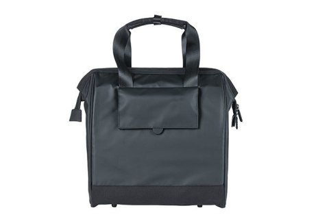 Sakwa miejska pojedyncza BASIL GRAND TARPAULIN BICYCLE SHOPPER 23L, Hook On System, wodoodporna black (NEW) Sakwa miejska pojedyncza BASIL GRAND TARPAULIN BICYCLE SHOPPER 23L, Hook On System, wodoodporna black (NEW)