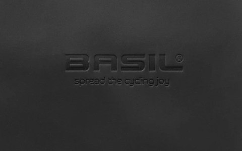 Sakwa podwówjna BASIL SOHO DOUBLE PANNIER BAG NORDLICHT Universal Bridge System 41L, 100% wodoodporna night black oświetlenie No Sakwa podwówjna BASIL SOHO DOUBLE PANNIER BAG NORDLICHT Universal Bridge System 41L, 100% wodoodporna night black oświetlenie No