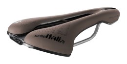 Siodło SELLE ITALIA FLITE BOOST GRAVEL TI316 SUPERFLOW S (id match - S3), 228g, Brązowe (NEW)