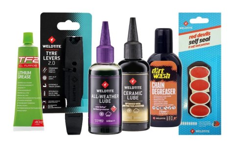 Zestaw startowy WELDTITE STARTER PACK, Zestaw 6szt. produktów (NEW) Zestaw startowy WELDTITE STARTER PACK, Zestaw 6szt. produktów (NEW)