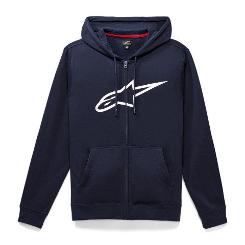 Bluza z kapturem ALPINESTARS AGELESS II ZIP HOODIE, Nav/White - roz. XXL (NEW) Bluza z kapturem ALPINESTARS AGELESS II ZIP HOODIE, Nav/White - roz. XXL (NEW)