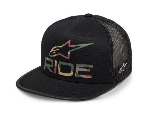 Czapka z daszkiem ALPINESTARS RIDE 2.0 CAMO TRUCKER HAT, Black - roz. One Size (NEW) Czapka z daszkiem ALPINESTARS RIDE 2.0 CAMO TRUCKER HAT, Black - roz. One Size (NEW)