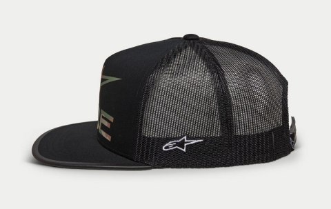 Czapka z daszkiem ALPINESTARS RIDE 2.0 CAMO TRUCKER HAT, Black - roz. One Size (NEW) Czapka z daszkiem ALPINESTARS RIDE 2.0 CAMO TRUCKER HAT, Black - roz. One Size (NEW)