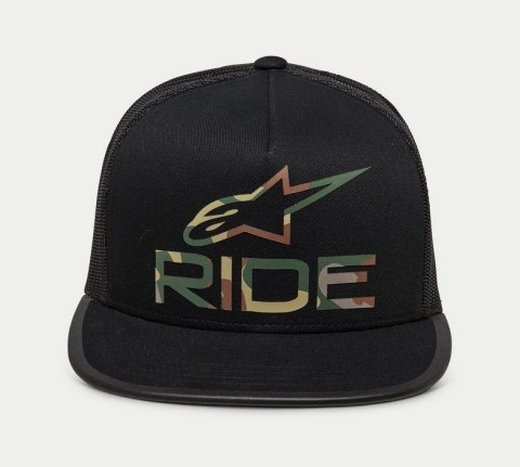 Czapka z daszkiem ALPINESTARS RIDE 2.0 CAMO TRUCKER HAT, Black - roz. One Size (NEW) Czapka z daszkiem ALPINESTARS RIDE 2.0 CAMO TRUCKER HAT, Black - roz. One Size (NEW)