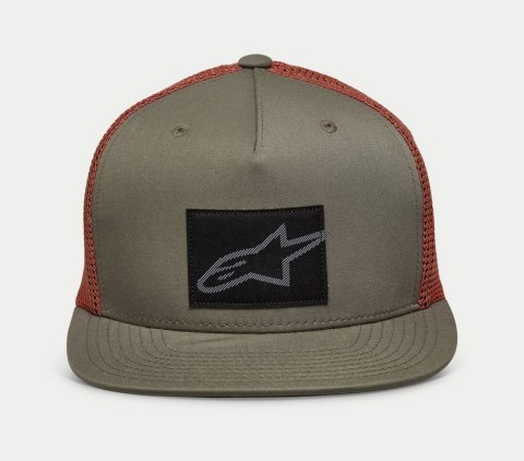 Czapka z daszkiem ALPINESTARS SUSSED TRUCKER HAT, Military/Orange - roz. One Size (NEW) Czapka z daszkiem ALPINESTARS SUSSED TRUCKER HAT, Military/Orange - roz. One Size (NEW)