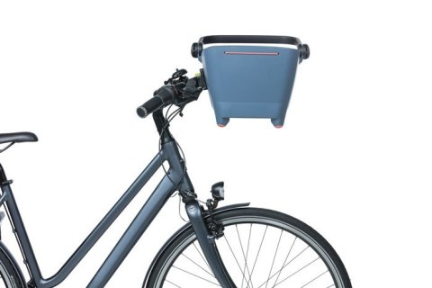 Kosz na przód na kierownicę BASIL BUDDY DOG BICYCLE BASKET FRONT KF 32L, KF System, faded denim (NEW) Kosz na przód na kierownicę BASIL BUDDY DOG BICYCLE BASKET FRONT KF 32L, KF System, faded denim (NEW)