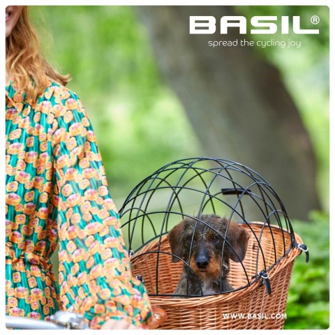 Kosz na tylny bagażnik BASIL PASJA dla zwierząt MIK 45cm, MIK System (ready to go) wiklinowy natural (NEW) Kosz na tylny bagażnik BASIL PASJA dla zwierząt MIK 45cm, MIK System (ready to go) wiklinowy natural (NEW)
