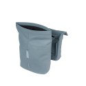 Sakwa miejska podwójna BASIL CITY DOUBLE PANNIER BAG MIK 28-32L, MIK System (ready to go), graphite blue (NEW)