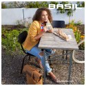 Sakwa miejska pojedyncza BASIL CITY SHOPPER 14-16L, Hook On System, camel brown (DWZ)