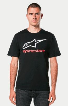 T-shirt ALPINESTARS ALWAYS 2.0 CSF TEE, Black/White/Red - roz. XL (NEW)