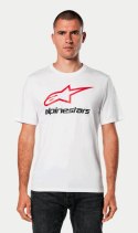 T-shirt ALPINESTARS ALWAYS 2.0 CSF TEE, White/Red/Black - roz. M (NEW)