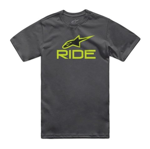 T-shirt ALPINESTARS RIDE 4.0 CSF TEE, Charcoal/Lime/Black - roz. XL (NEW) T-shirt ALPINESTARS RIDE 4.0 CSF TEE, Charcoal/Lime/Black - roz. XL (NEW)