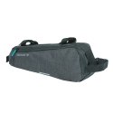 Torebka podsiodłowa BASIL DISCOVERY 365D FRAME BAG M 1.8L, mocowanie na paski, wodoodporna black melee (NEW)