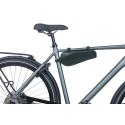 Torebka podsiodłowa BASIL DISCOVERY 365D FRAME BAG M 1.8L, mocowanie na paski, wodoodporna black melee (NEW)