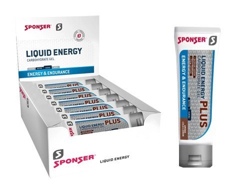 Żel energetyczny SPONSER LIQUID ENERGY PLUS Cola-Cytyna pudełko (18 tubek x 70g) (NEW)