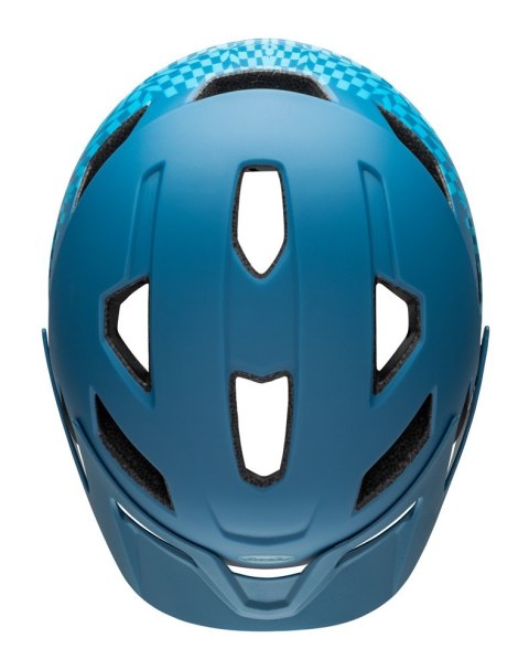 Kask dziecięcy BELL SIDETRACK wavy checks matte blue roz. Uniwersalny (47-54 cm) (NEW) Kask dziecięcy BELL SIDETRACK wavy checks matte blue roz. Uniwersalny (47-54 cm) (NEW)