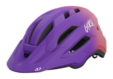 Kask dziecięcy juniorski GIRO FIXTURE II INTEGRATED MIPS matte purple pink fade roz. Uniwersalny (50-57 cm) (NEW). Kask dziecięcy juniorski GIRO FIXTURE II INTEGRATED MIPS matte purple pink fade roz. Uniwersalny (50-57 cm) (NEW).