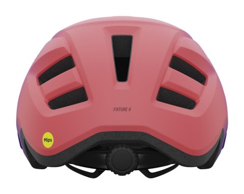 Kask dziecięcy juniorski GIRO FIXTURE II INTEGRATED MIPS matte purple pink fade roz. Uniwersalny (50-57 cm) (NEW). Kask dziecięcy juniorski GIRO FIXTURE II INTEGRATED MIPS matte purple pink fade roz. Uniwersalny (50-57 cm) (NEW).