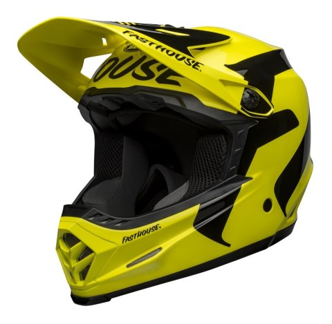 Kask full face BELL FULL-9 FUSION MIPS fasthouse gloss hi-viz black roz. L (57-59 cm) Kask full face BELL FULL-9 FUSION MIPS fasthouse gloss hi-viz black roz. L (57-59 cm)