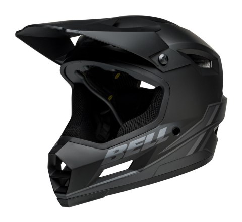 Kask full face BELL SANCTION 2 DLX MIPS alpine matte black roz. XS/S (51-55 cm) (NEW) Kask full face BELL SANCTION 2 DLX MIPS alpine matte black roz. XS/S (51-55 cm) (NEW)