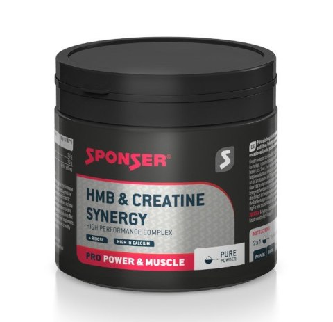 Kreatyna SPONSER HMB & CREATINE SYNEGRY PURE puszka 320g (NEW).