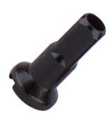 Nyple CNSPOKE SN12, Stalowe 14G 12mm, Czarne 144szt.