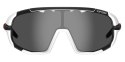 Okulary TIFOSI SLEDGE matte white (3 szkła Smoke 15%, AC Red 39%, Clear 90% transmisji światła) (NEW)