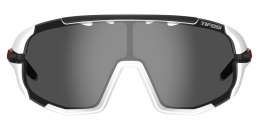 Okulary TIFOSI SLEDGE matte white (3 szkła Smoke 15%, AC Red 39%, Clear 90% transmisji światła) (NEW)
