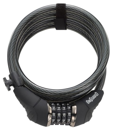 Zapięcie rowerowe ONGUARD Doberman X-SERIES 8031 Linka - 12mm 185cm - SZYFR (NEW) Zapięcie rowerowe ONGUARD Doberman X-SERIES 8031 Linka - 12mm 185cm - SZYFR (NEW)